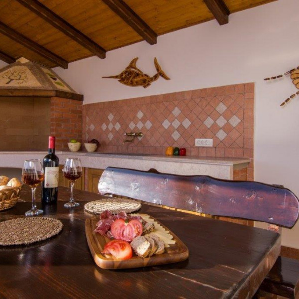 Kuhinja, Villa Anica, Turistička agencija Luna Adriatica, Rabac - Istra (Hrvatska) Rabac